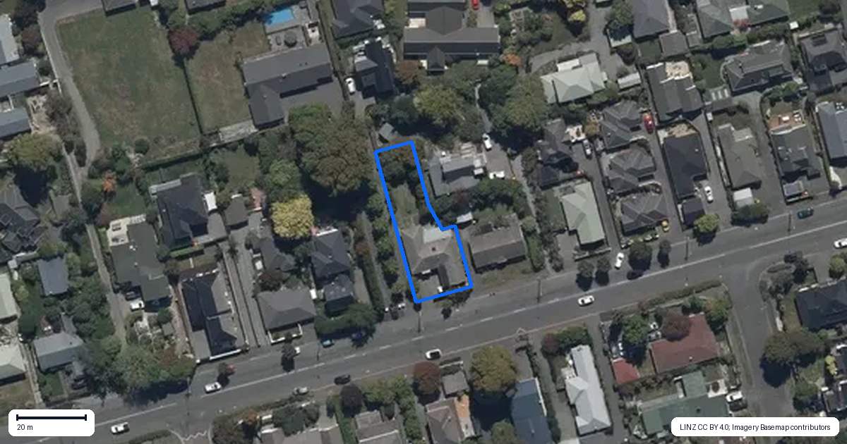 Property context map for 457 Ilam Road, Bryndwr, Christchurch