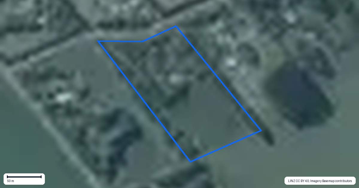 Property context map for 22 Raven Drive, Springston