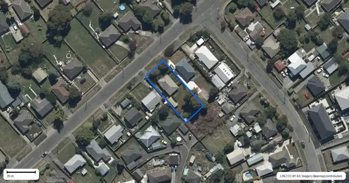 Property context map for 141 Aorangi Road, Bryndwr, Christchurch