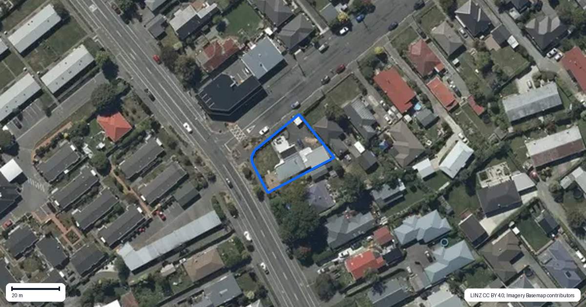 Property context map for 2 Stourbridge Street, Spreydon, Christchurch