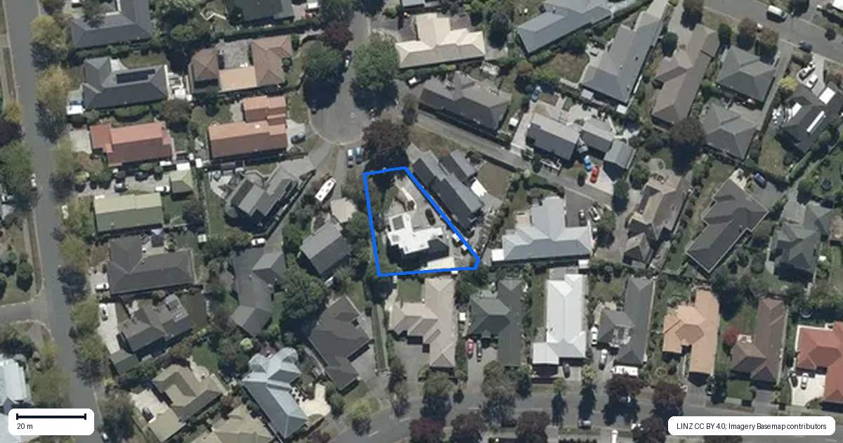 Property context map for 31 Brockhall Lane, Avonhead, Christchurch