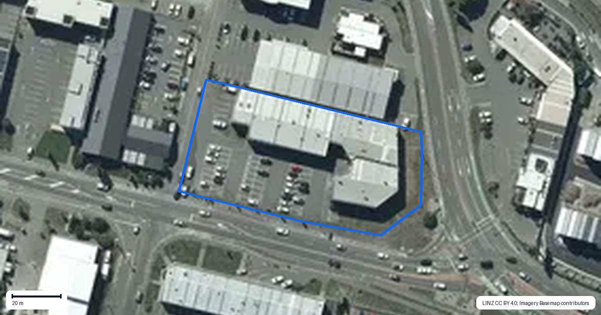 Property context map for 4/1063 Ferry Road, Ferrymead, Christchurch