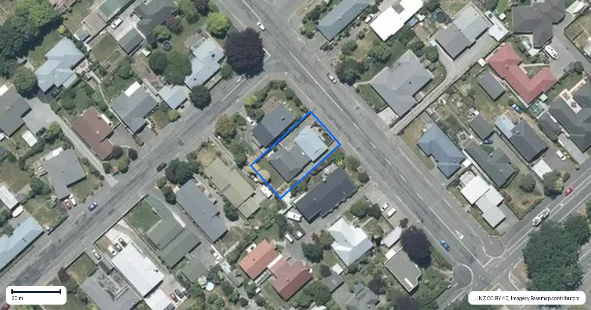 Property context map for 53 Elizabeth Street, Allenton, Ashburton
