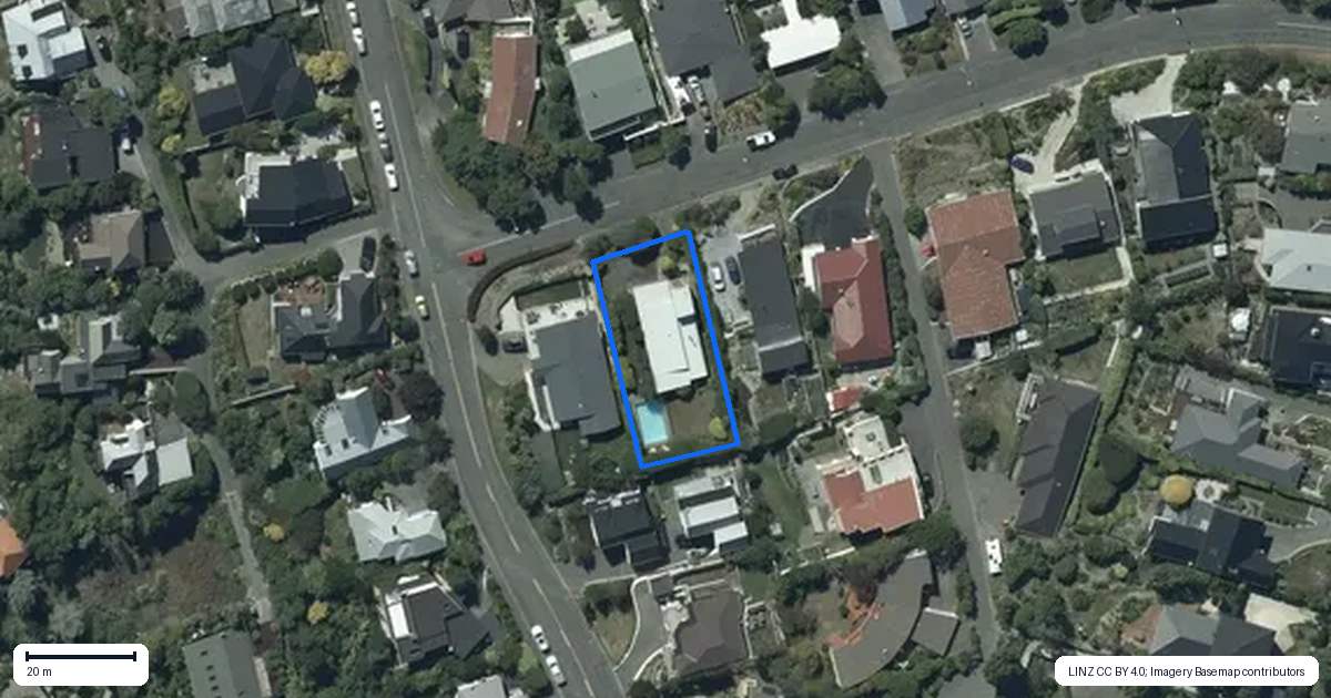 Property context map for 4 Michael Avenue, Mount Pleasant, Christchurch
