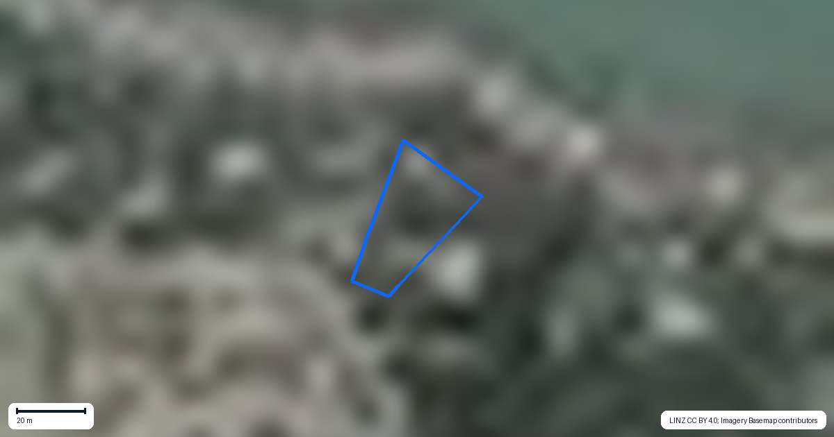 Property context map for 6B Kotare Lane, Takamatua