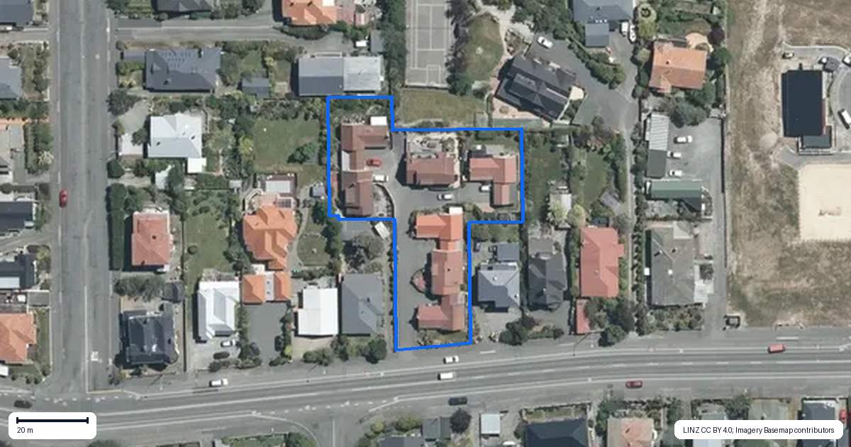 Property context map for 31C Wai-Iti Road, Maori Hill, Timaru