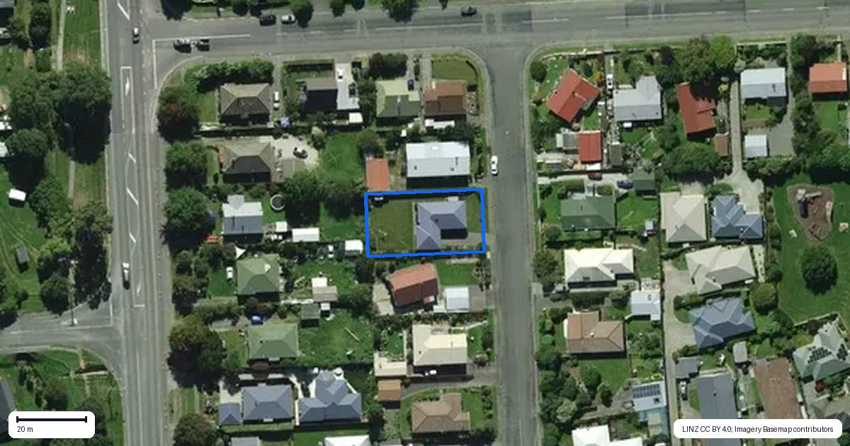 Property context map for 6 Seadown Crescent, Amberley
