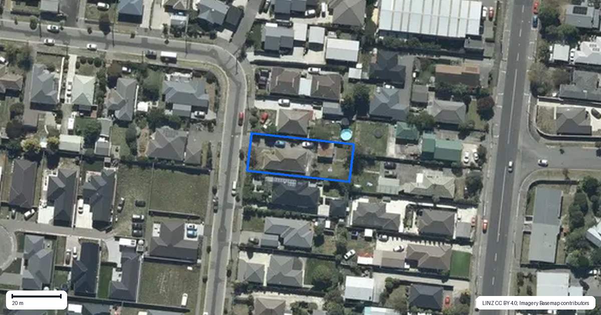 Property context map for 74 Willryan Avenue, New Brighton, Christchurch