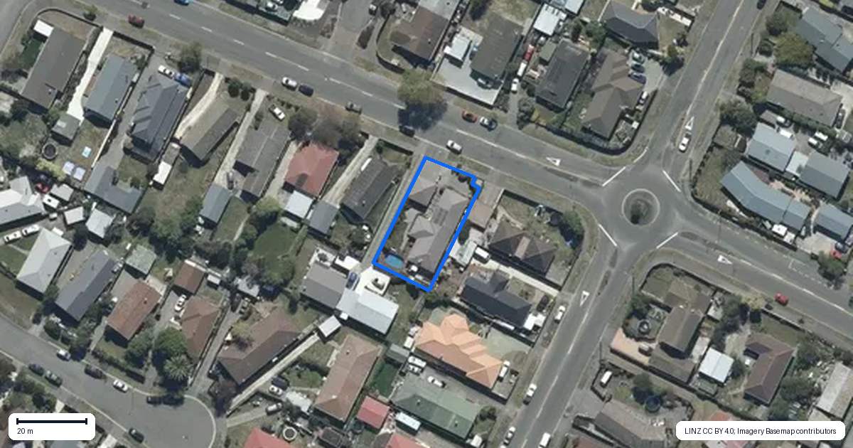 Property context map for 123 Queenspark Drive, Parklands, Christchurch