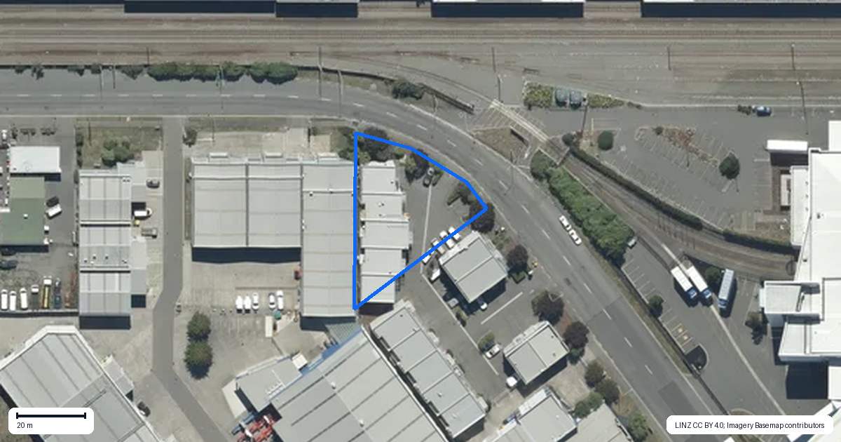 Property context map for 10/40 Hayton Road, Wigram, Christchurch