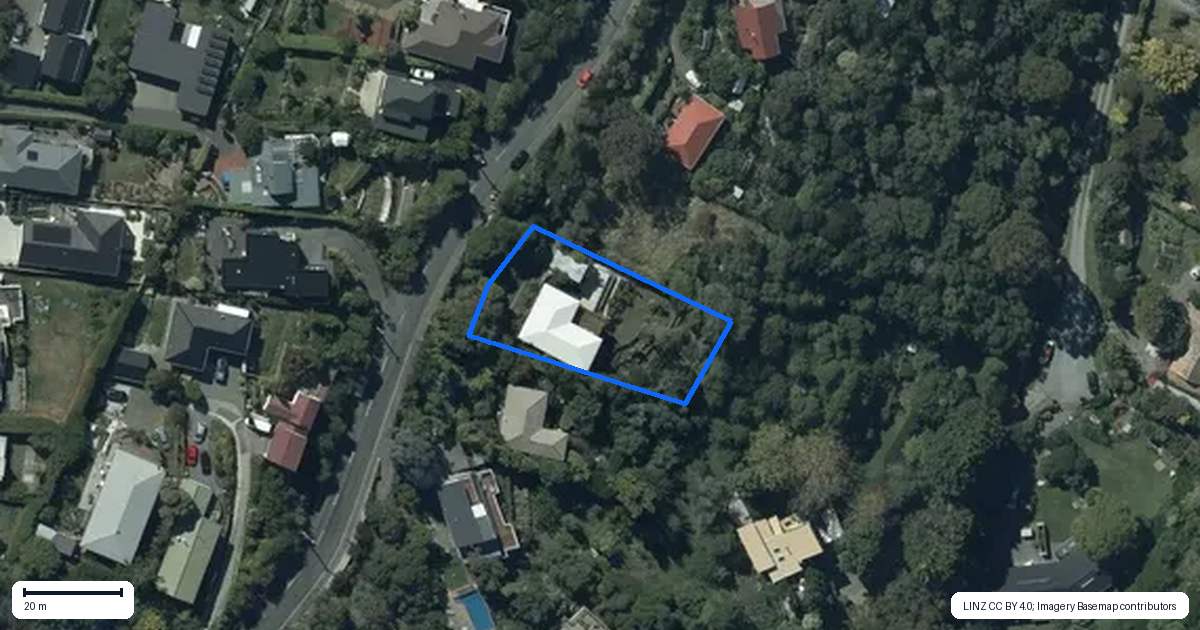 Property context map for 79 Mt Pleasant Road, Mount Pleasant, Christchurch