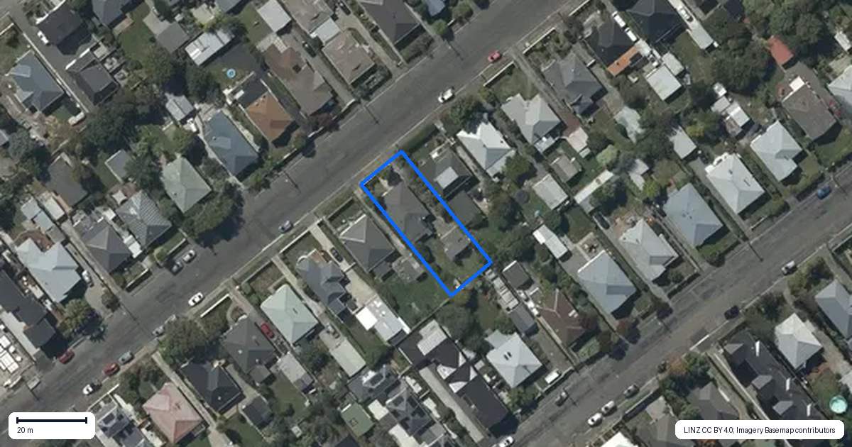 Property context map for 36 Redruth Avenue, Spreydon, Christchurch