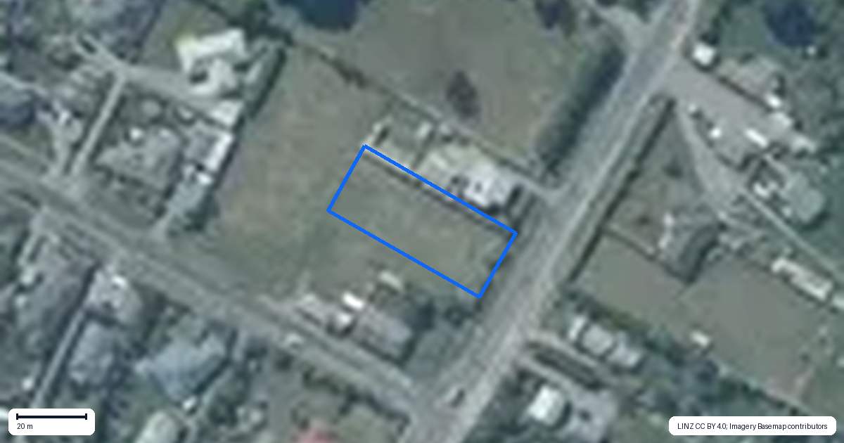 Property context map for 1426 Leeston Road, Doyleston