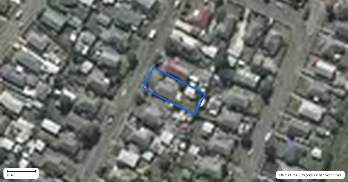 Property context map for 26 Warblington Street, Aranui, Christchurch