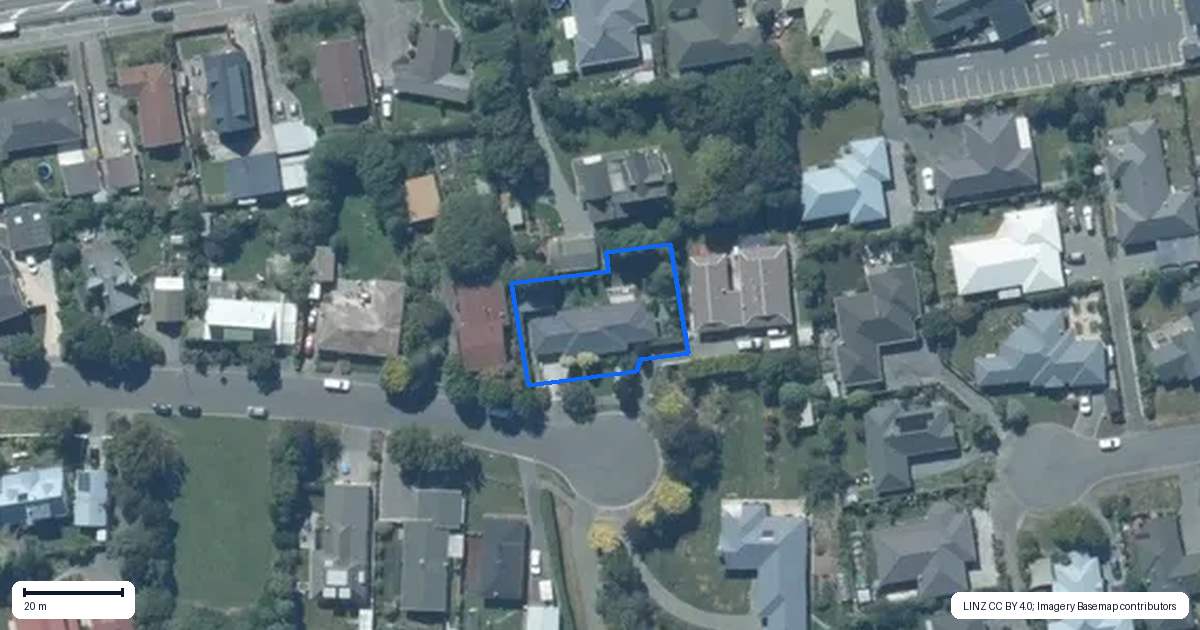 Property context map for 16 Murray Place, Lincoln