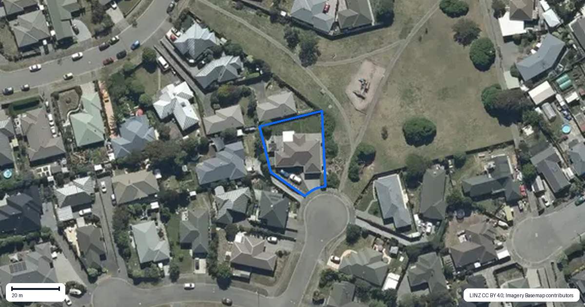 Property context map for 29 Sea Eagles Place, North New Brighton, Christchurch
