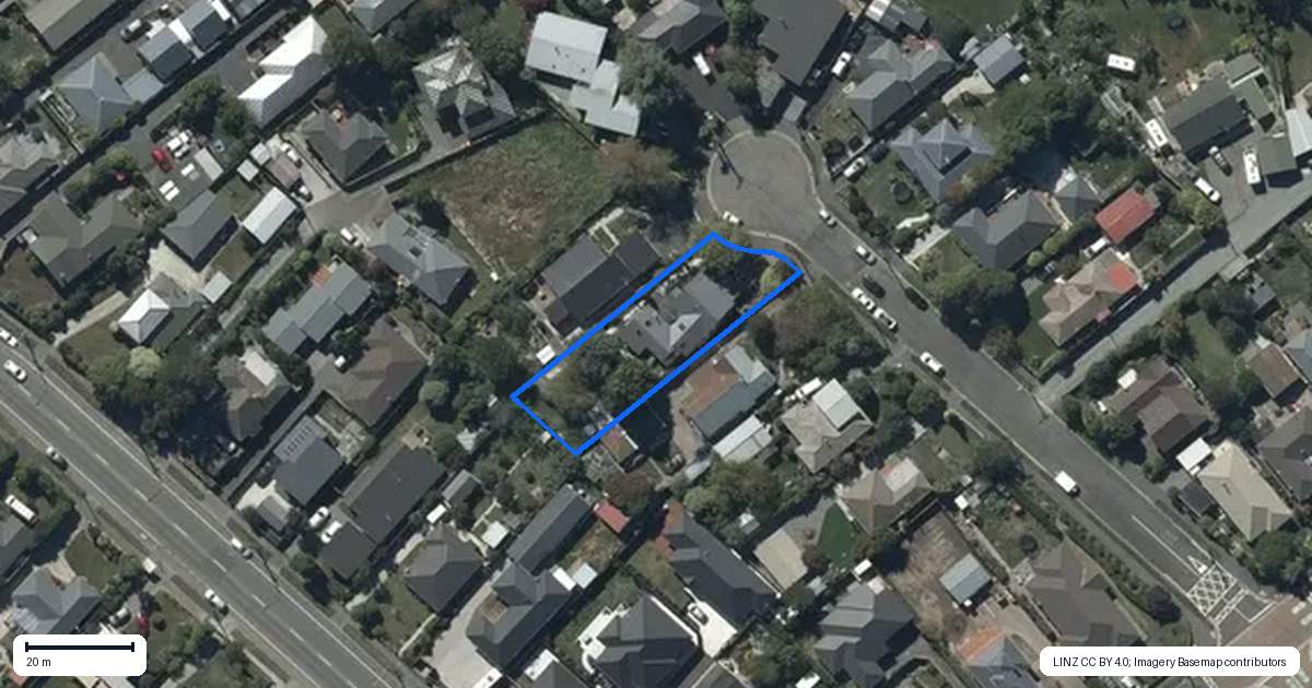 Property context map for 7 Weir Place, Hoon Hay, Christchurch