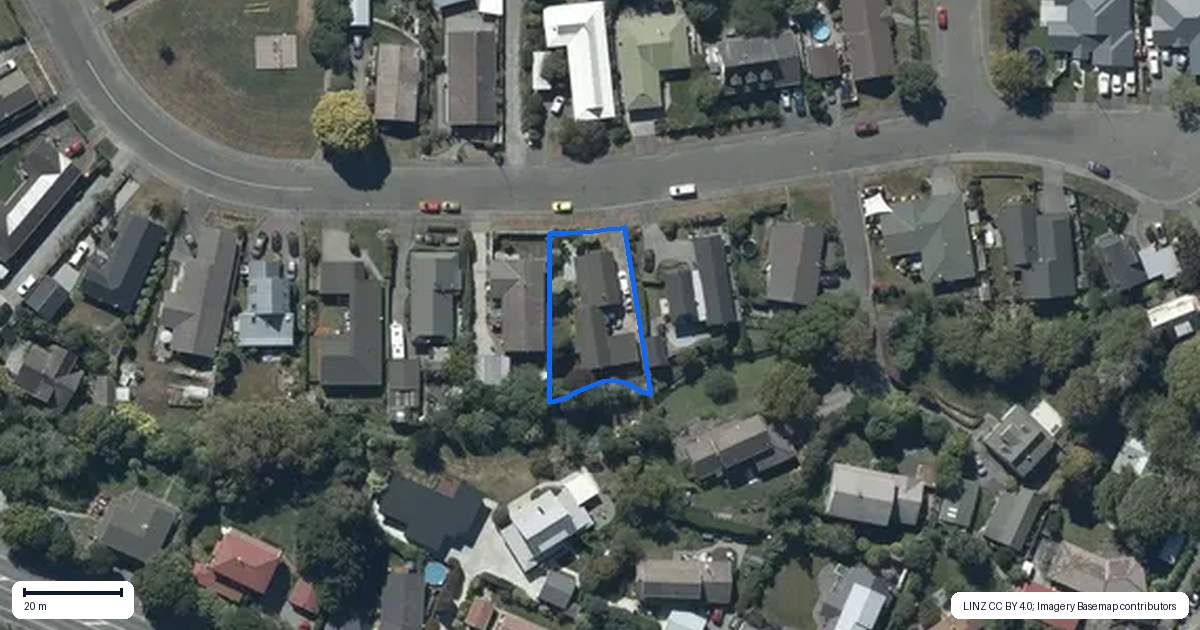 Property context map for 32 Rearsby Drive, Halswell, Christchurch
