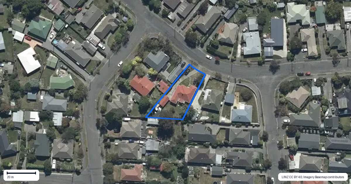 Property context map for 29 Greendale Avenue, Avonhead, Christchurch