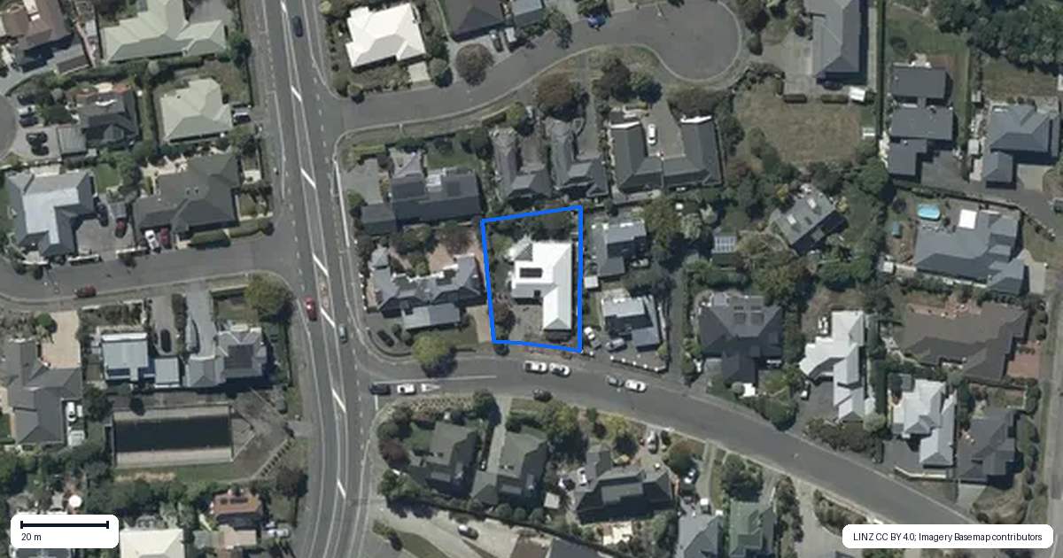 Property context map for 3 Pentonville Close, Westmorland, Christchurch