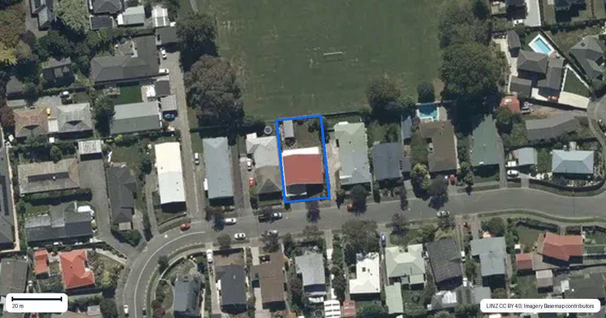 Property context map for 12 Colligan Street, Upper Riccarton, Christchurch