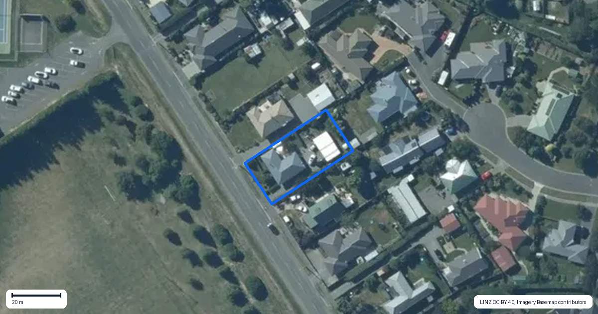 Property context map for 278 Horndon Street, Darfield