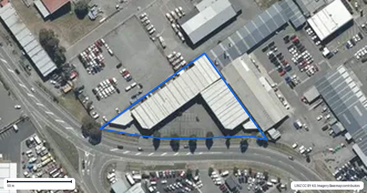 Property context map for 1/22 Lowther Street, Sockburn, Christchurch