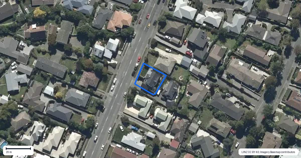 Property context map for 152 Avonhead Road, Avonhead, Christchurch