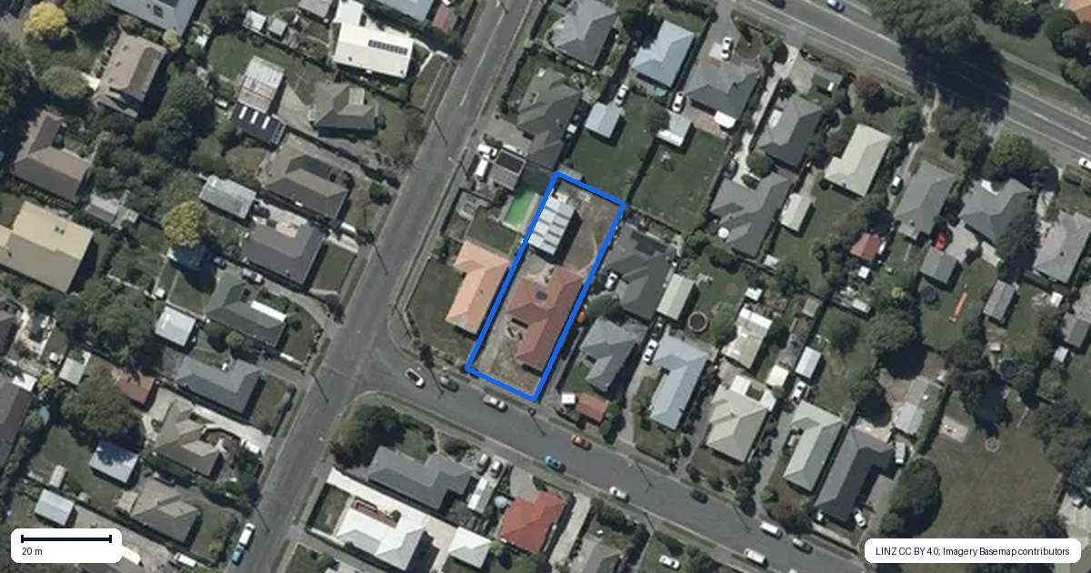 Property context map for 70 Cobra Street, Halswell, Christchurch