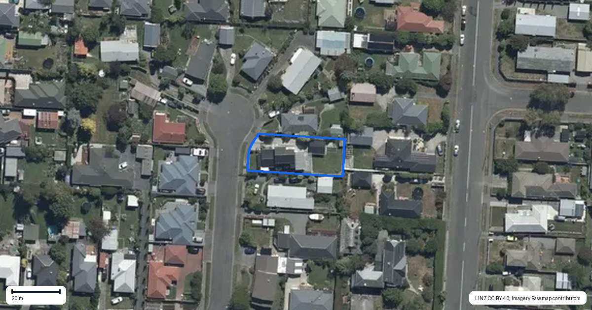 Property context map for 10 Inca Place, Redwood, Christchurch