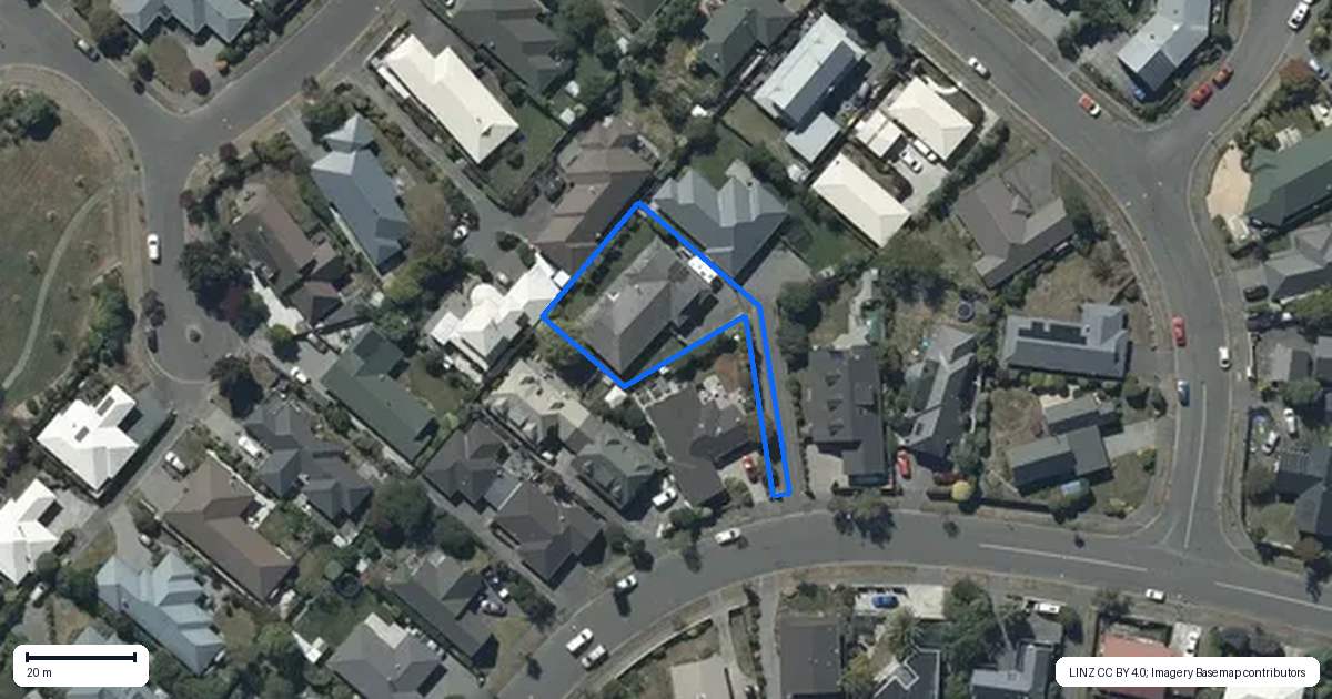 Property context map for 117 Patterson Terrace, Halswell, Christchurch