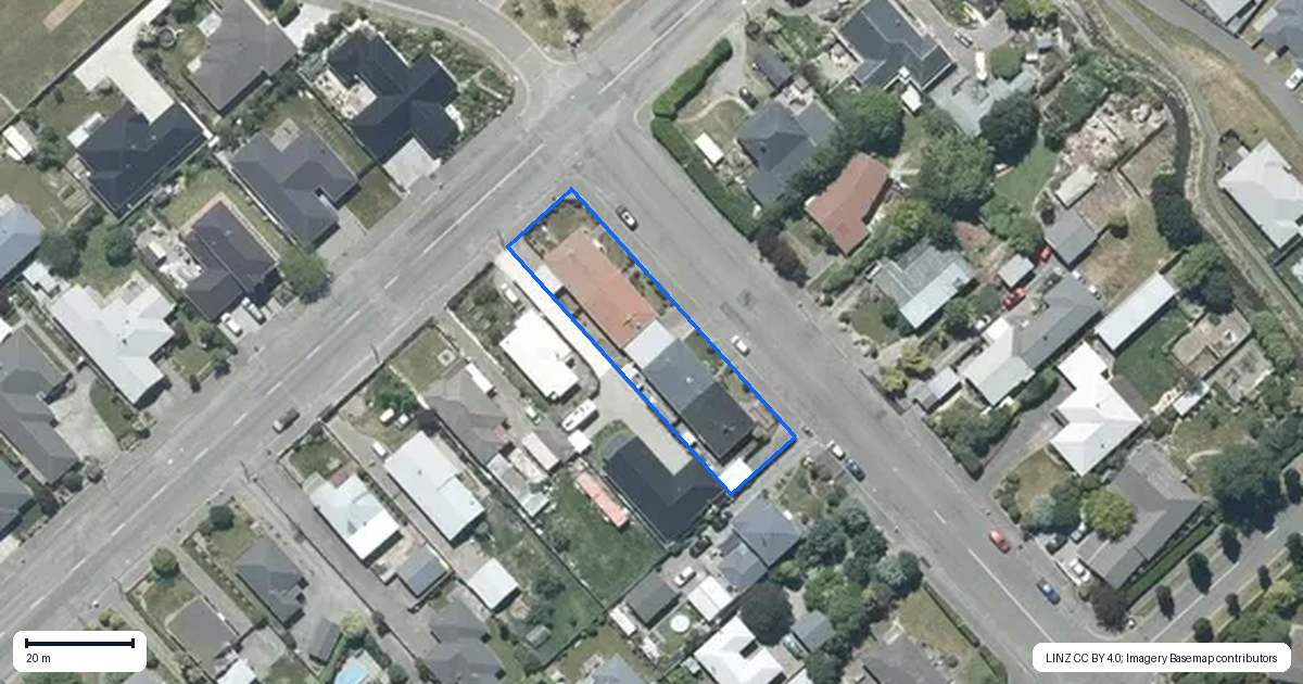 Property context map for 29 Turton Street, Allenton, Ashburton