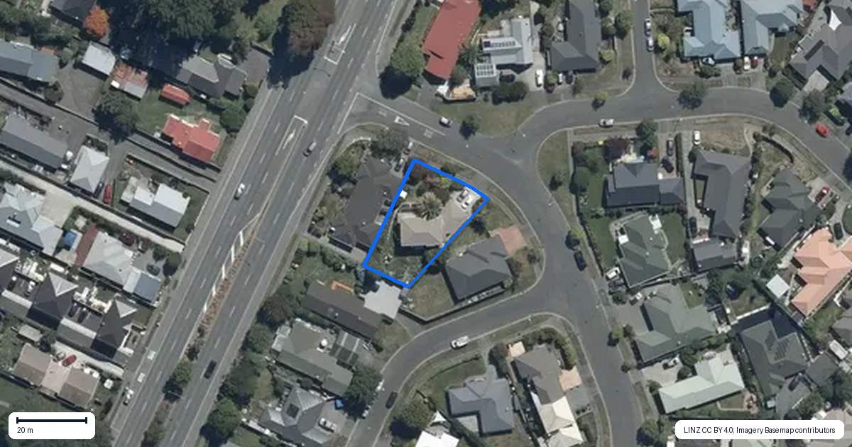 Property context map for 4 Pentland Drive, Belfast, Christchurch