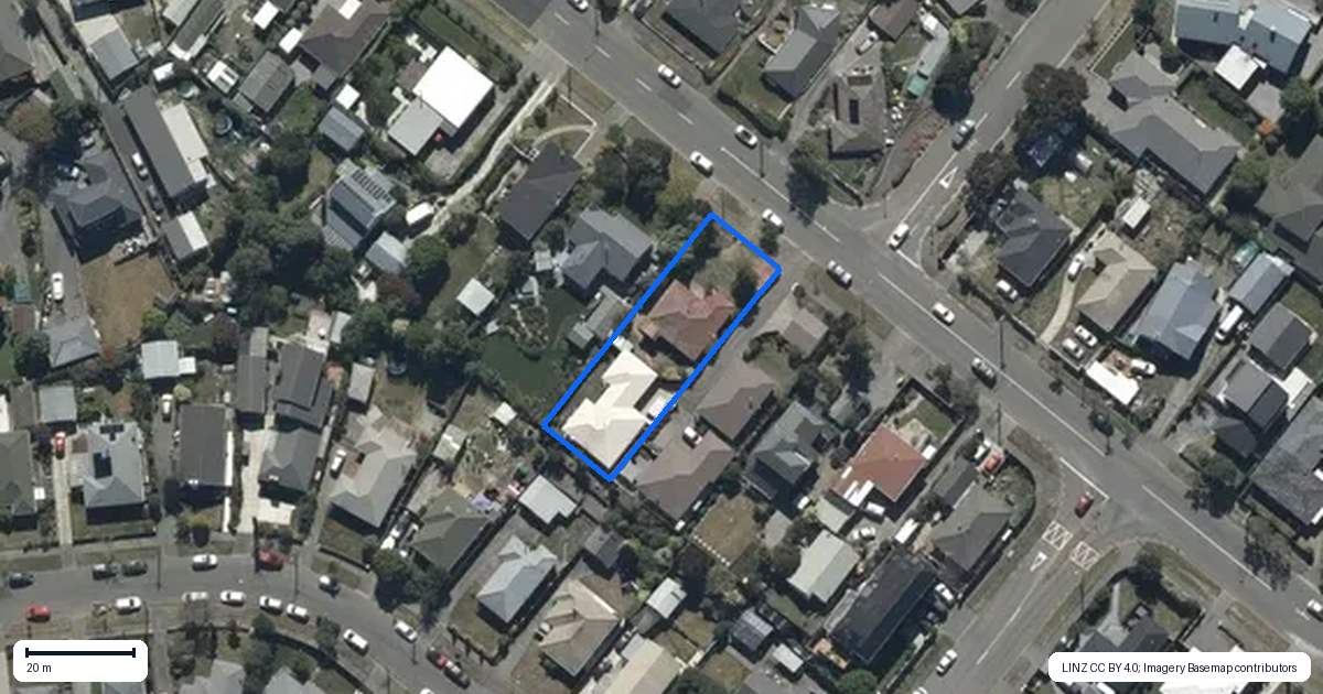 Property context map for 267A Lake Terrace Road, Shirley, Christchurch