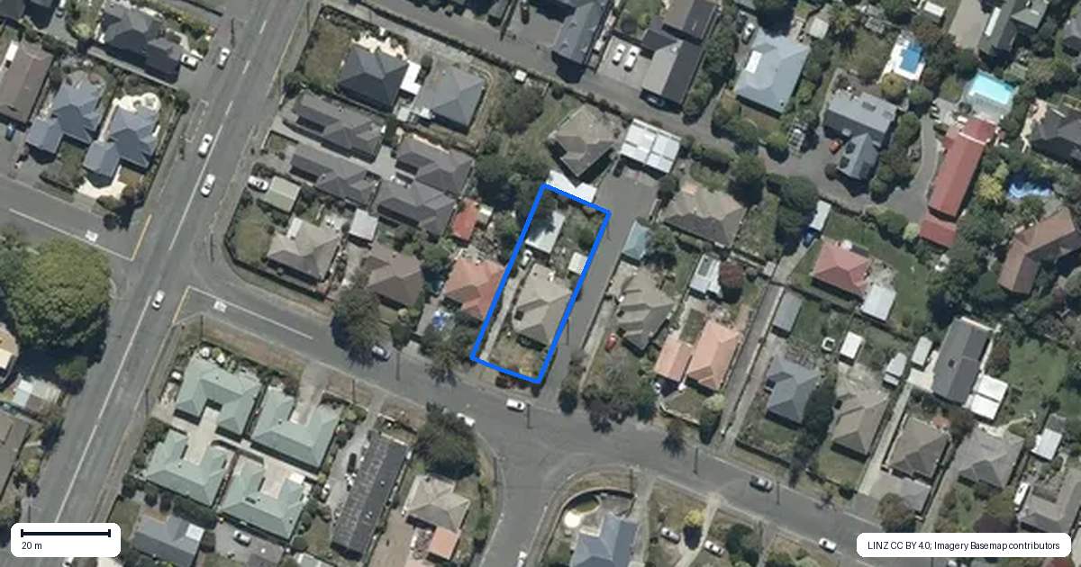 Property context map for 54 Worthy Street, Ilam, Christchurch