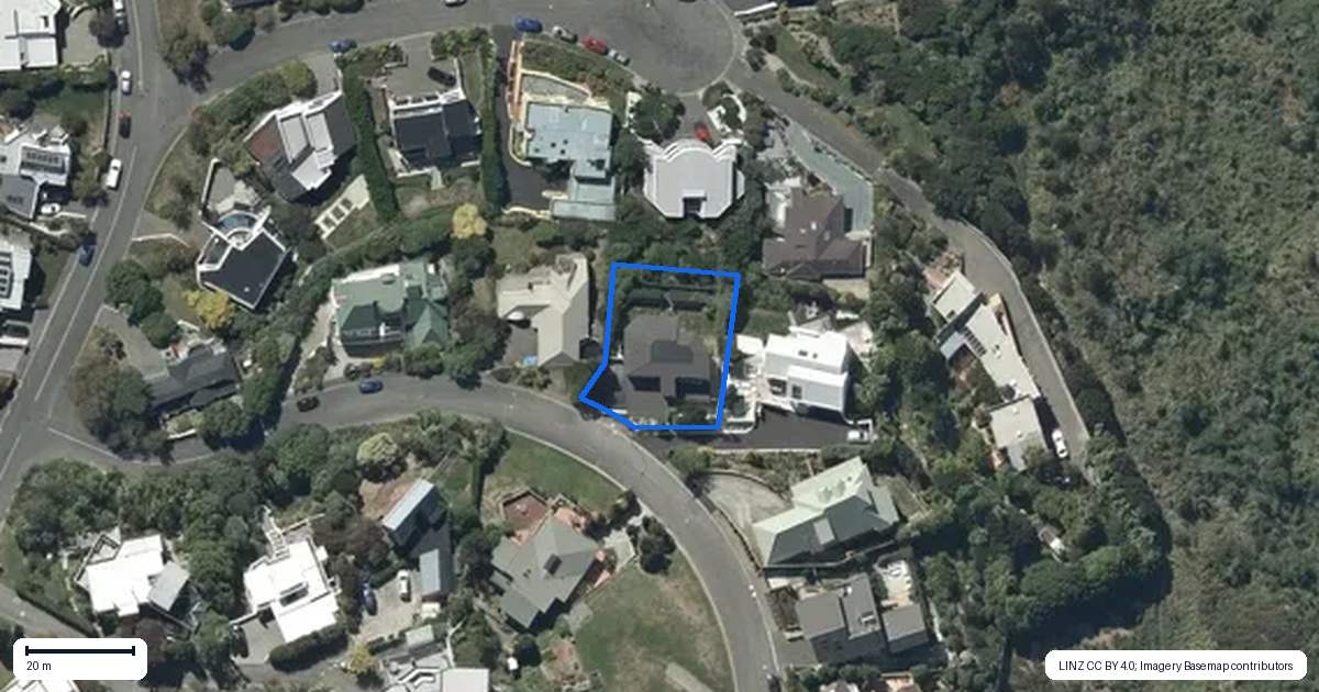 Property context map for 5 Harry Ell Drive, Cashmere, Christchurch