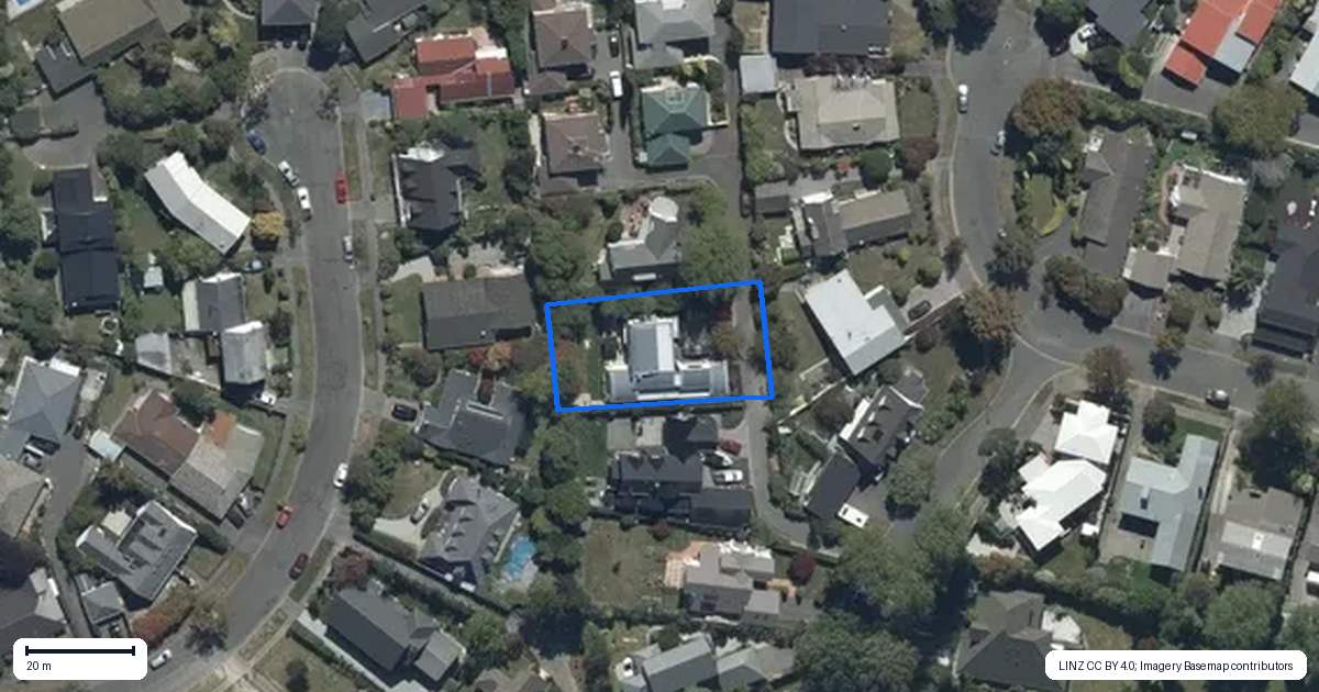 Property context map for 2 Renoir Lane, Ilam, Christchurch