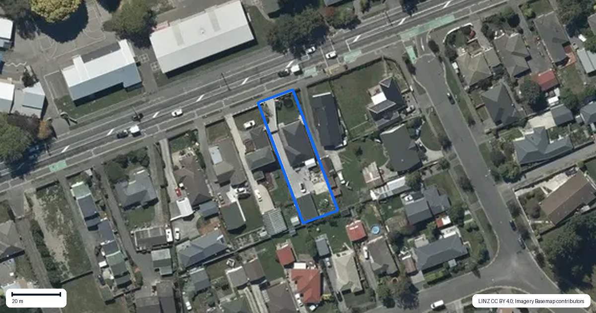 Property context map for 94 Sparks Road, Hoon Hay, Christchurch