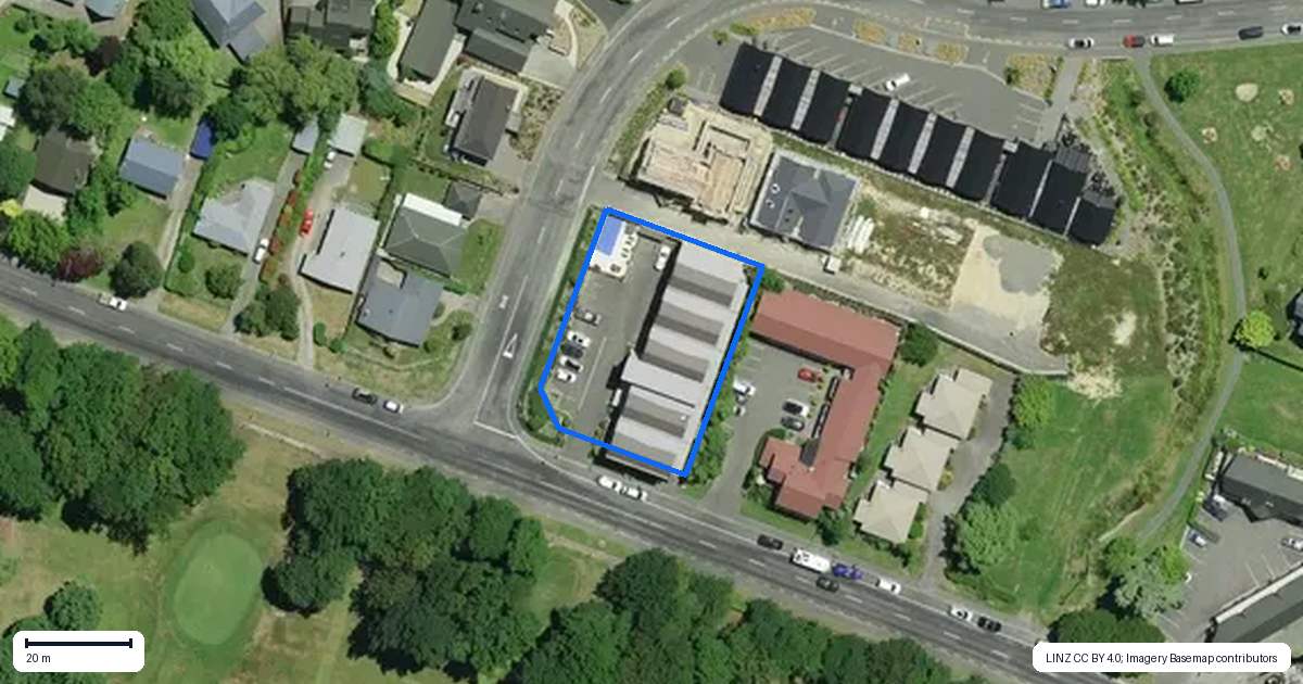 Property context map for 2/28 Jacks Pass Road, Hanmer Springs