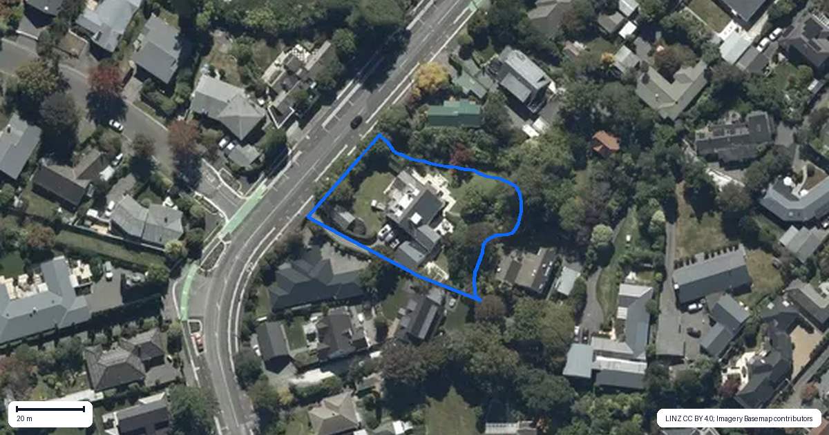 Property context map for 200 Ilam Road, Ilam, Christchurch