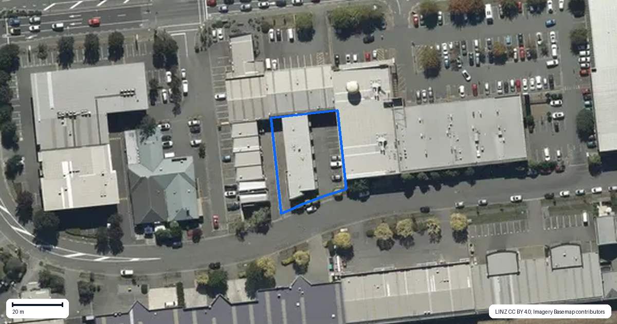 Property context map for 4/29 Acheron Drive, Riccarton, Christchurch
