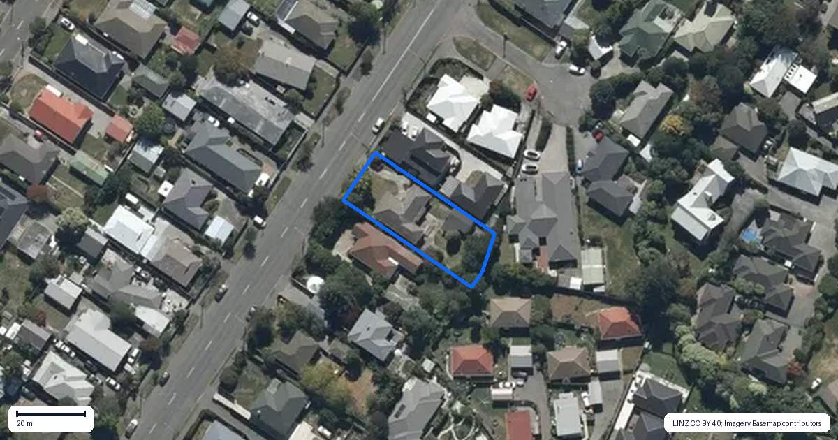 Property context map for 226 Greers Road, Bryndwr, Christchurch