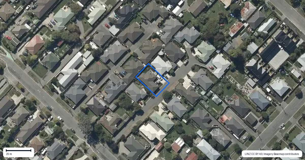 Property context map for 2 Bluebell Lane, Woolston, Christchurch