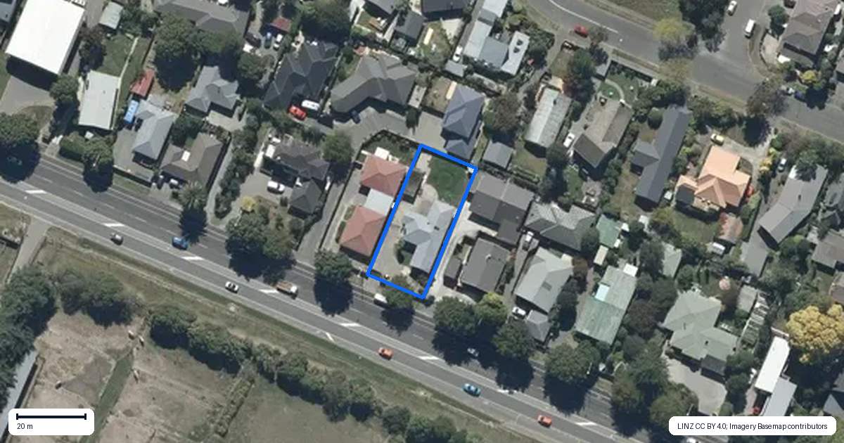 Property context map for 282 Yaldhurst Road, Avonhead, Christchurch