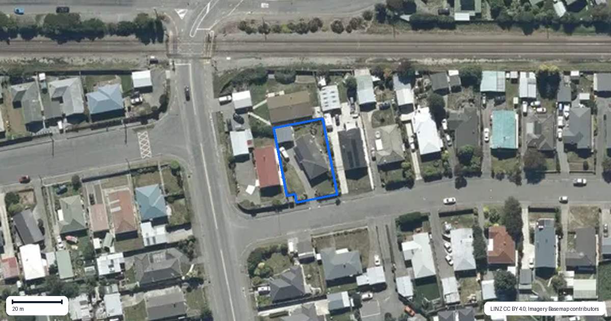 Property context map for 80 Kathleen Crescent, Hornby, Christchurch