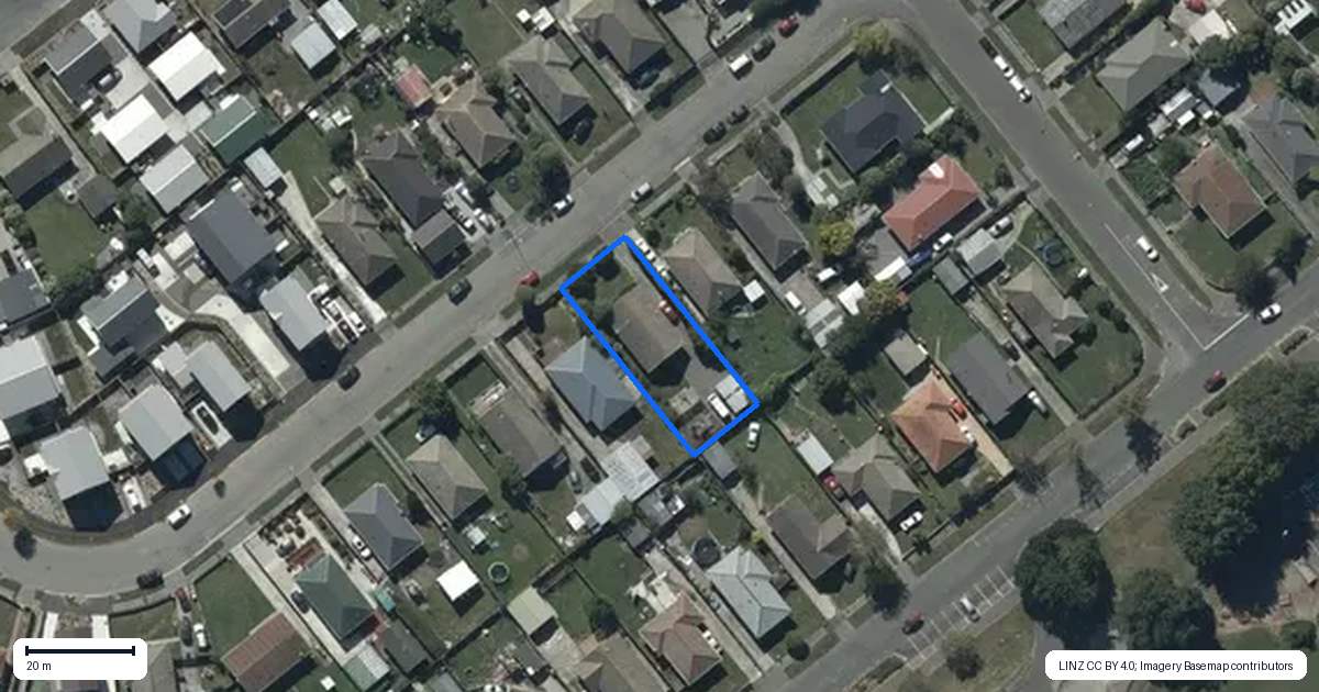 Property context map for 30 O'Leary Street, Hoon Hay, Christchurch