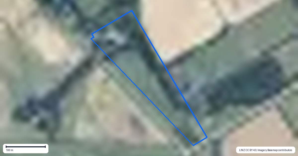 Property context map for 428 Kowai Road, Springfield