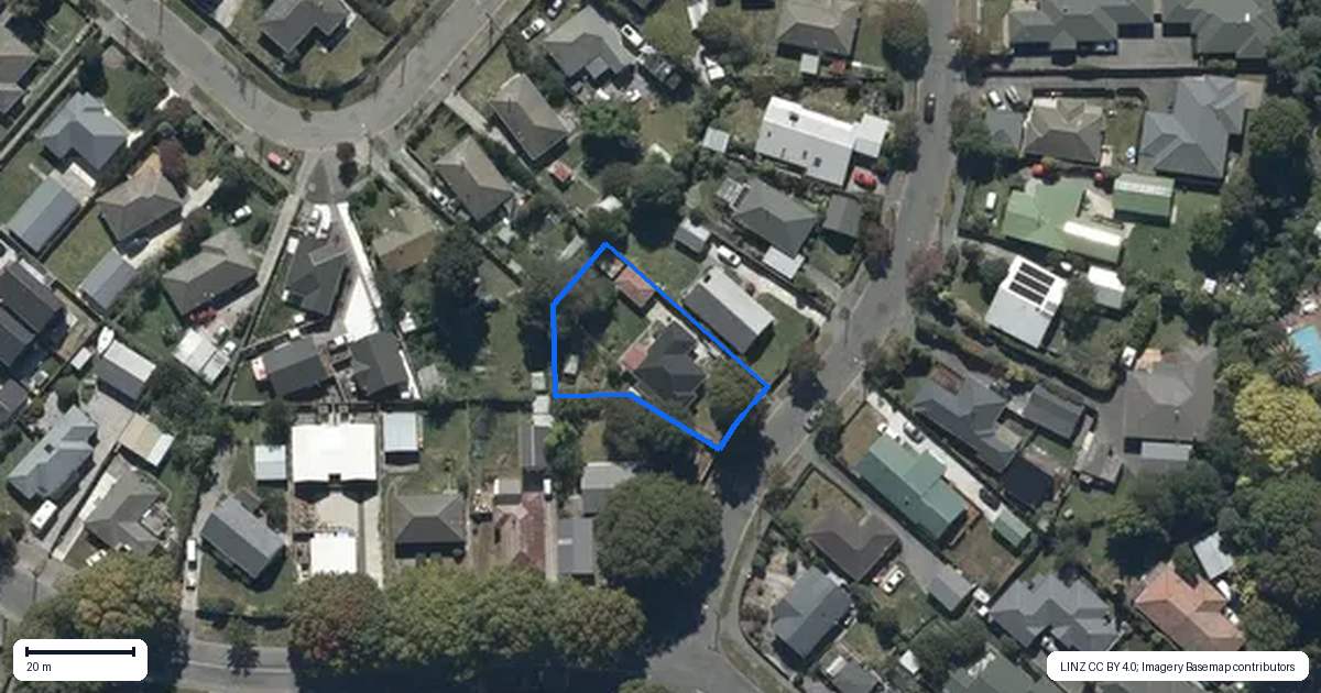 Property context map for 3 Wayside Avenue, Burnside, Christchurch