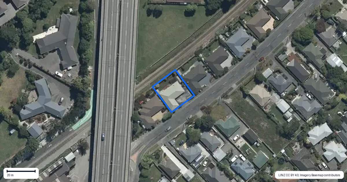 Property context map for 3 Farquhars Road, Redwood, Christchurch