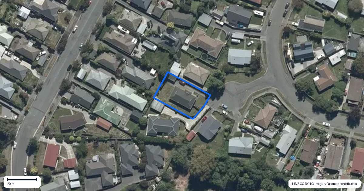 Property context map for 6 Meldrum Place, Bishopdale, Christchurch